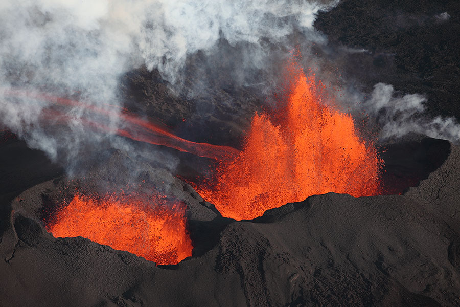 Foto volcán